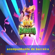 acompanhante de barreira